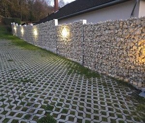 MED. DÍSZKŐ   GABION 